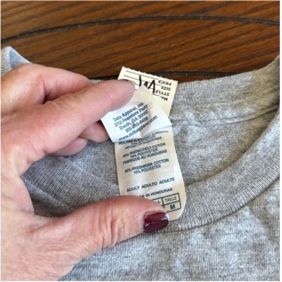 Sorry We're Stoned Graphic Tee in Heather Gray - Picture 9 of 9